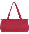 NS106 Native Spirit Fleece Duffle Bag hibiscus red colour image